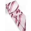 image:imageHISDERN Formal Floral Ties for Men and Pocket Square Set Mens Paisley Silk Tie for Wedding Party 34 x 59Stripe Light Pink Hot Pink