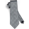 image:imageHISDERN Grey Ties for Men Wedding Business Formal