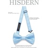 image:imageHISDERN Mens Bowties Floral Selftie and Pretied Bow Ties for Men Blue Bowtie with Handkerchief Set for Wedding Party
