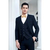 image:imageHISDERN Mens Bowties Polka Dot Selftie and Plaid Pretied Bow Ties for Men Gold Yellow Bowtie with Handkerchief Set for Wedding Party