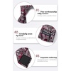 image:imageHISDERN Mens Ties Extra Long Tie and Pocket Square Set 63 Inch XL Tie Pack Collection Present Box Necktie Lot 3 PCSBpurple  Burgundy  Pink