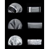image:imageHISDERN Mens Ties Extra Long Tie and Pocket Square Set 63 Inch XL Tie Pack Collection Present Box Necktie Lot 3 PCSCsilver  Gray  Black