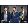 image:imageHISDERN Mens Ties Extra Long Tie and Pocket Square Set 63 Inch XL Tie Pack Collection Present Box Necktie Lot 3 PCSYellow Gold Plaid  Stripe