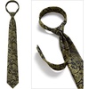 image:imageHISDERN Mens Ties Paisley Tie and Pocket Square Woven Classic Floral Mens Necktie Handkerchief Set for Wedding PartyA1gold
