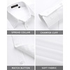 image:imageHISDERN Mens Ties Plaid Tie and Pocket Square Set Men Oxford Business Casual Formal Collared Shirt