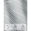 image:imageHISDERN Mens Ties Silk Striped Plaid Tie and Pocket Square Set Classic Necktie with Handkerchief Cufflinks for PartyGrey White