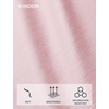 image:imageHISDERN Mens Ties Silk Striped Plaid Tie and Pocket Square Set Classic Necktie with Handkerchief Cufflinks for PartyLight Pink