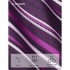 image:imageHISDERN Mens Ties Silk Striped Plaid Tie and Pocket Square Set Classic Necktie with Handkerchief Cufflinks for PartyPurple
