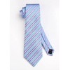 image:imageHISDERN Mens Ties Stripe Plaid Tie with Pocket Square Set Classic Woven Silk Necktie Handkerchief for Men Formal BusinessB03blue  Purple
