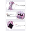 image:imageHISDERN Pink Mens Ties Paisley Tie and Pocket Square Set Formal Business Ties for Men Handkerchief Woven Classic Mens Necktie amp Wedding Party