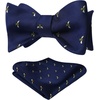 image:imageHISDERN Ties for Men Fun Animal Tie Handkerchief