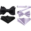 image:imageHISDERN Bow Ties for Men Floral Self Tie Bow Tie amp Pretied Bow Tie