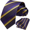 B3-black-purple & Yellow Stripe