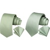 image:imageHISDERN Sage Ties for Men Green Tie Wedding Business Formal