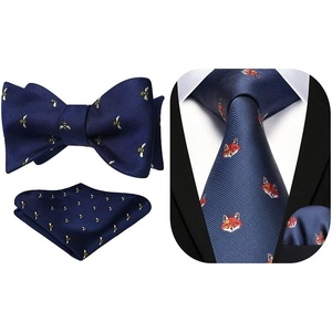 image:imageHISDERN Ties for Men Fun Animal Tie Handkerchief