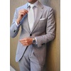 image:imageHISDERN Plaid Checkered Tie Handkerchief Woven Classic Formal Mens Necktie amp Pocket Square SetA5white