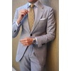 image:imageHISDERN Plaid Checkered Tie Handkerchief Woven Classic Formal Mens Necktie amp Pocket Square SetA6tan