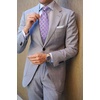 image:imageHISDERN Plaid Checkered Tie Handkerchief Woven Classic Formal Mens Necktie amp Pocket Square SetA7lavender
