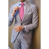 image:imageHISDERN Plaid Checkered Tie Handkerchief Woven Classic Formal Mens Necktie amp Pocket Square SetA7pink Hot