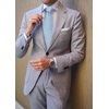 image:imageHISDERN Plaid Checkered Tie Handkerchief Woven Classic Formal Mens Necktie amp Pocket Square SetA8blue Pale