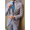image:imageHISDERN Plaid Checkered Tie Handkerchief Woven Classic Formal Mens Necktie amp Pocket Square SetA8blue Teal