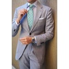 image:imageHISDERN Plaid Checkered Tie Handkerchief Woven Classic Formal Mens Necktie amp Pocket Square SetA8green Mint