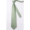 image:imageHISDERN Plaid Checkered Tie Handkerchief Woven Classic Formal Mens Necktie amp Pocket Square SetA8green Sage