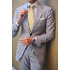 image:imageHISDERN Plaid Checkered Tie Handkerchief Woven Classic Formal Mens Necktie amp Pocket Square SetA9yellow Pale