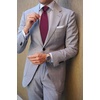 image:imageHISDERN Plaid Checkered Tie Handkerchief Woven Classic Formal Mens Necktie amp Pocket Square SetC4maroon