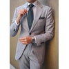 image:imageHISDERN Plaid Checkered Tie Handkerchief Woven Classic Formal Mens Necktie amp Pocket Square SetC5grey