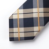 image:imageHISDERN Plaid Checkered Tie Handkerchief Woven Classic Formal Mens Necktie amp Pocket Square SetC7brown