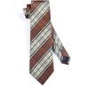 image:imageHISDERN Plaid Checkered Tie Handkerchief Woven Classic Formal Mens Necktie amp Pocket Square SetC7burgundy