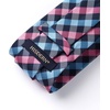 image:imageHISDERN Plaid Checkered Tie Handkerchief Woven Classic Formal Mens Necktie amp Pocket Square SetE2pink