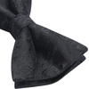 image:imageHISDERN Bow Ties for Men Pretied Bow Tie Set Paisley Classic Bowties and Pocket Square Cufflinks Set for Wedding Party1black