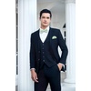 image:imageHISDERN Bow Ties for Men Pretied Bow Tie Set Paisley Classic Bowties and Pocket Square Cufflinks Set for Wedding Party3green3