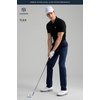 image:imageHISDERN Flex 301 Classic Fit Golf Pants Men 3032 Stretch Lightweight WaterResistant Quick Dry Commuter Dress SlacksNavy Blue