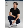image:imageHISDERN Flex 301 Classic Fit Golf Pants Men 3032 Stretch Lightweight WaterResistant Quick Dry Commuter Dress SlacksNavy Blue