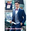 image:imageHISDERN Mens Bowties Floral Selftie and Plaid Pretied Bow Ties for Men Hot Pink Bowtie with Handkerchief Set for Wedding Party