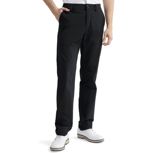 image:imageHISDERN Flex 301 Classic Fit Golf Pants Men 3032 Stretch Lightweight WaterResistant Quick Dry Commuter Dress SlacksBlack
