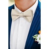 image:imageHISDERN Bow Ties for Men Solid Color Self Tie Bow Tie Pocket Square Set Classic Formal Satin Bowties for Tuxedo Wedding PartyB1champagne 2