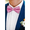 image:imageHISDERN Mens Bow Ties Solid Color Pre Tied Bowtie and Pocket Square Set Classic Formal Tuxedo Bowties for Wedding Party03pink 1