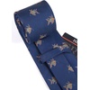 image:imageHISDERN Ties For Men Funny Holiday Mens Ties Handkerchief Animal Mens Neckties Silk Tie Pocket Square Set Business PartyBluefish
