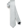image:imageHISDERN Ties for Men Solid Color 217 Skinny Tie Formal Business Neckties Silk Classic Woven Satin Wedding NecktieA3gray