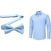 image:imageHISDERN Mens Dress Shirts Mens bow ties