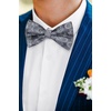 image:imageHISDERN Bow Ties for Men Paisley Floral Pretied Bowtie Pocket Square Set Mens Formal Bow Ties Wedding PartyBlack Paisley