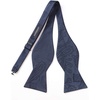 image:imageHISDERN Mens Bow Ties Self Tie Woven Satin Pocket Squares Set Formal Tuxedo Floral Paisley Bowties for Wedding Party PromNavy Blue