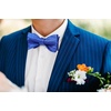 image:imageHISDERN Mens Bow Ties Self Tie Woven Satin Pocket Squares Set Formal Tuxedo Floral Paisley Bowties for Wedding Party PromRoyal Blue