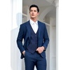 image:imageHISDERN Paisley Ties for Men Handkerchief Mens Suit Vest Plaid Dress Vest for Men