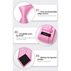 image:imageHISDERN Mens Solid Ties Formal Business Woven Tie and Pocket Square Cufflinks Set Classic Silk Satin Necktie WeddingBpink 3