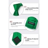 image:imageHISDERN Mens Solid Ties Formal Business Woven Tie and Pocket Square Cufflinks Set Classic Silk Satin Necktie WeddingJ2green Light